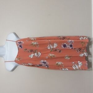 A Loves A women mini floral casual dress babydoll size M